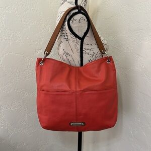 Franco Sarto Women’s Shoulder Bag Dark Coral